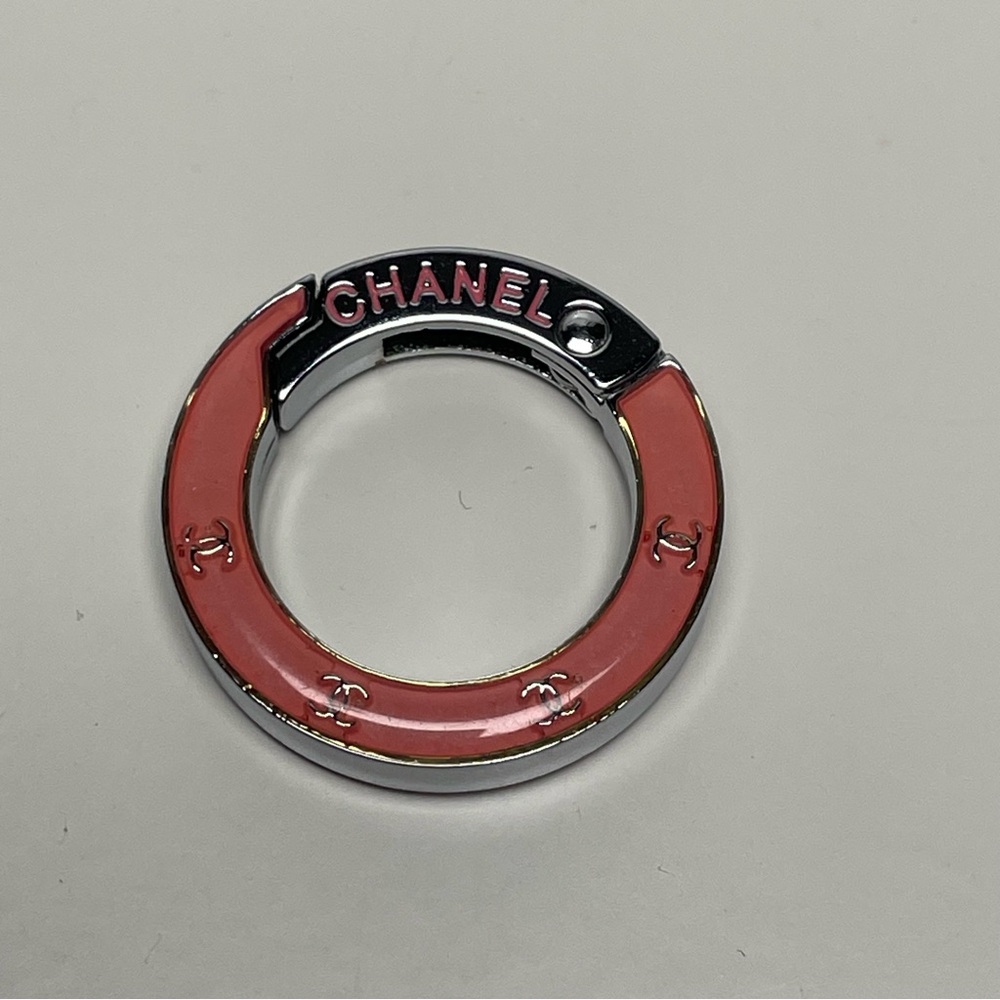 Coral Enamel Ring Charm - Picture 3 of 7
